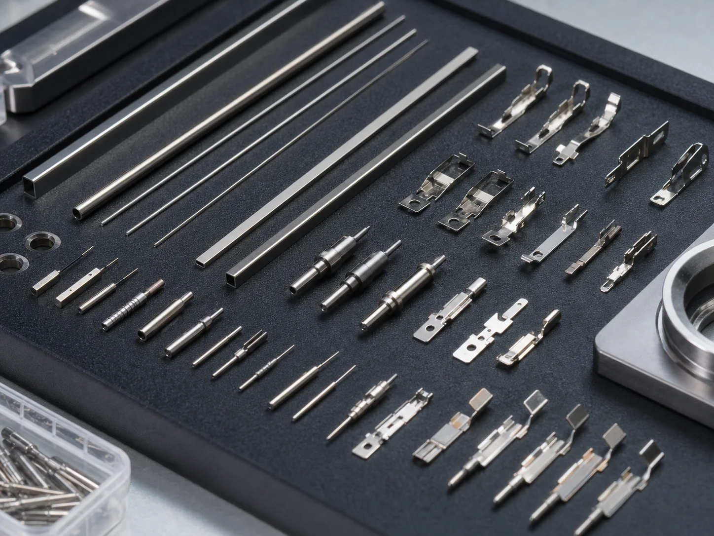 Přesná elektronika连接端子与微型零件用Materiál pro tvarování za studena
